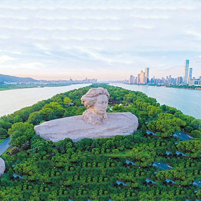 長沙橘子洲景區(qū)毛澤東青年藝術雕像館